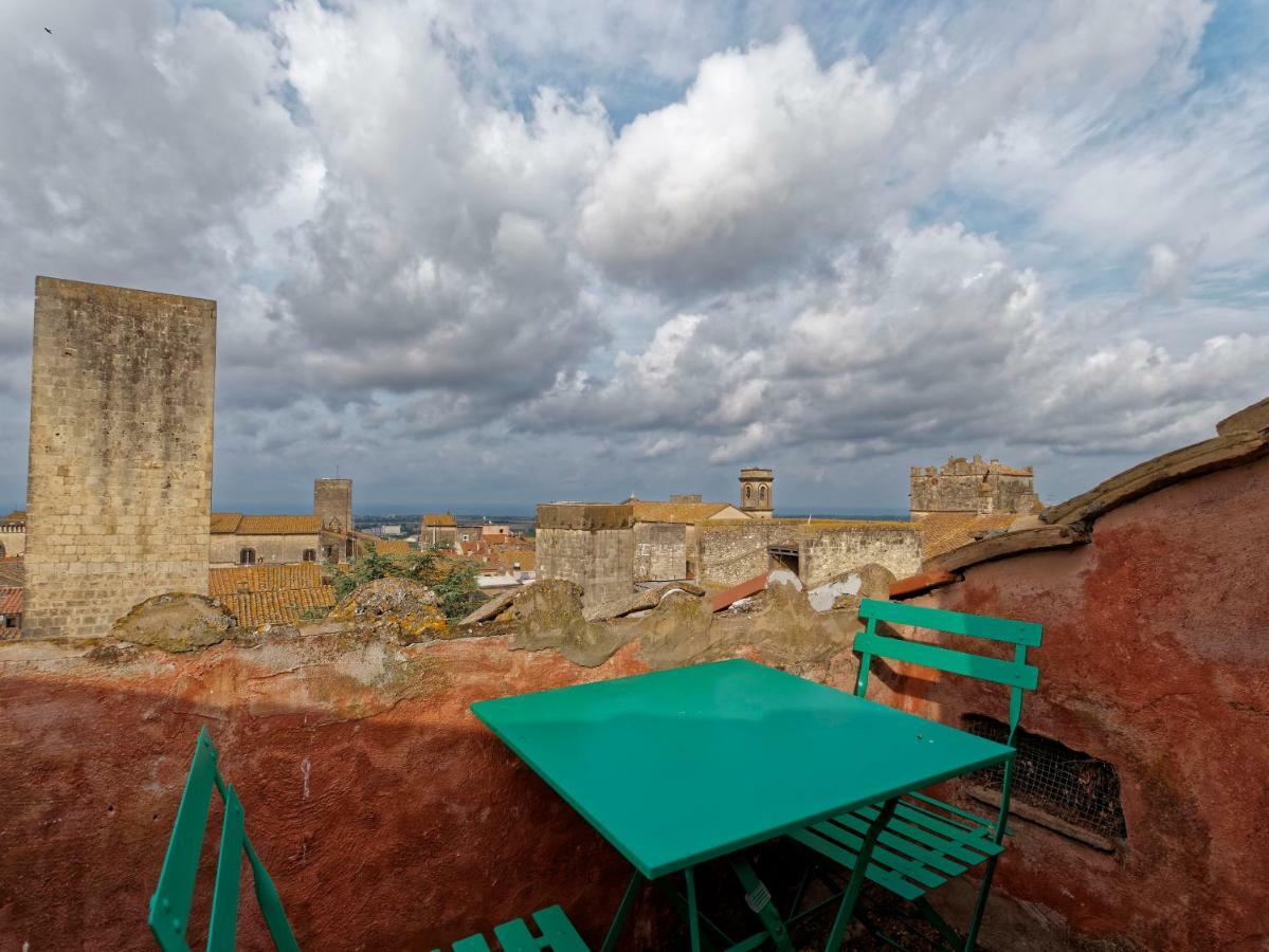 شقة L'Arrocco - La Torre Col Mare Sul Tetto تاركوينيا المظهر الخارجي الصورة